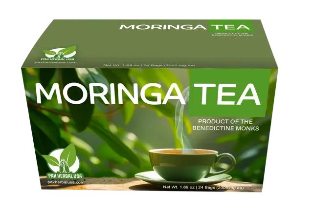 Moringa Tea – Packed with nutrients and antioxidants, perfect for daily nourishment and immunity.